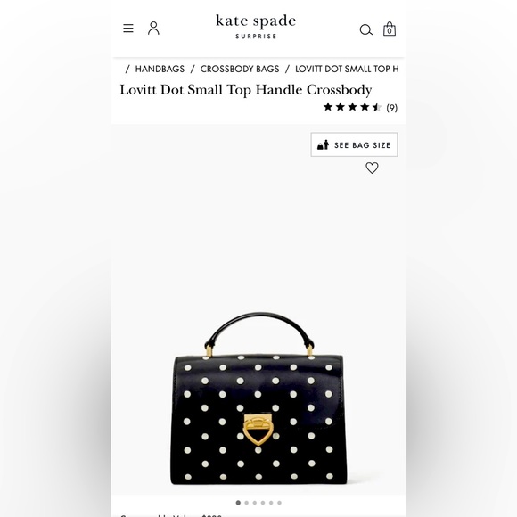 kate spade Handbags - Kate Spade Lovett Dot Purse